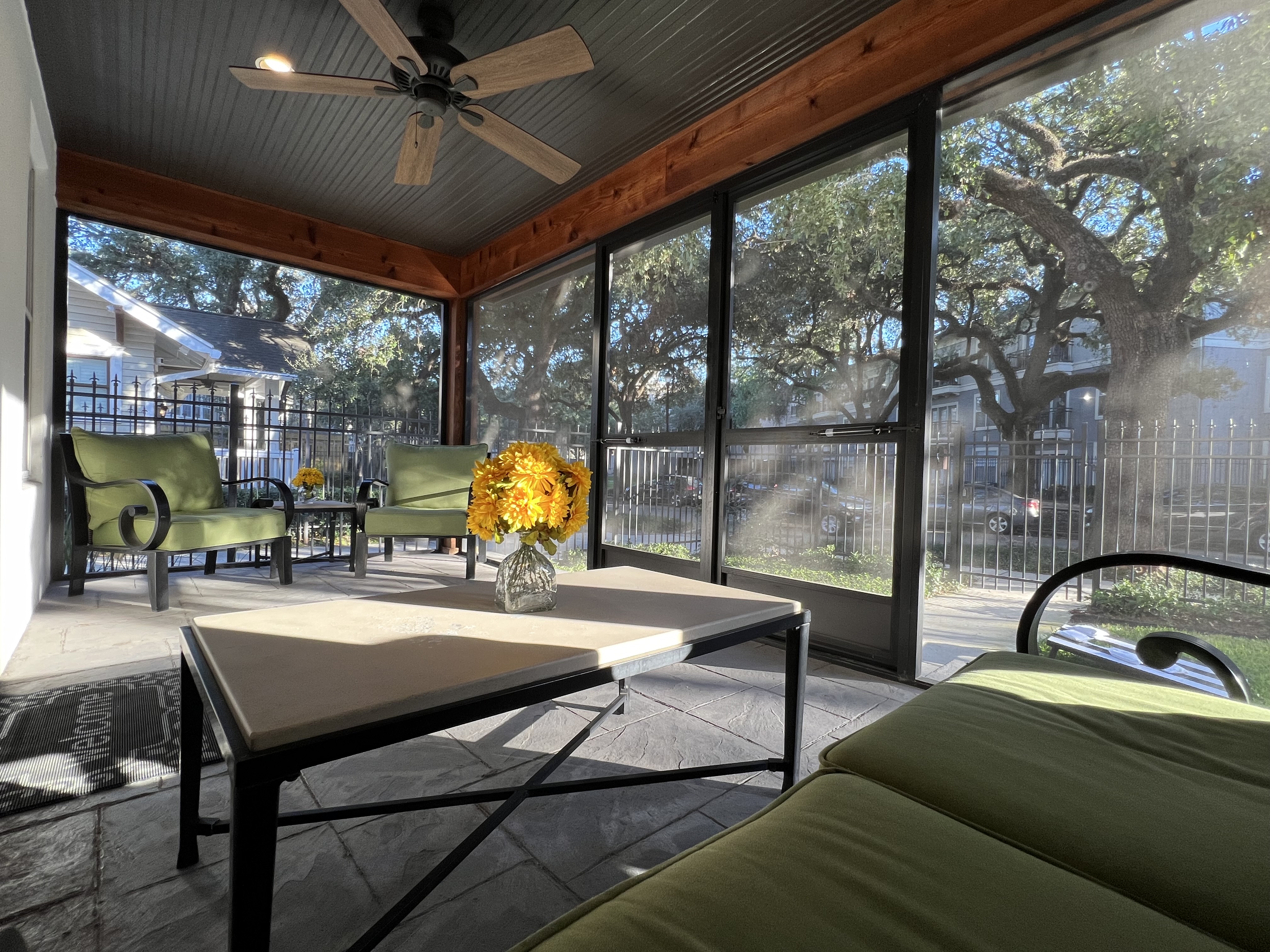 Large front porch