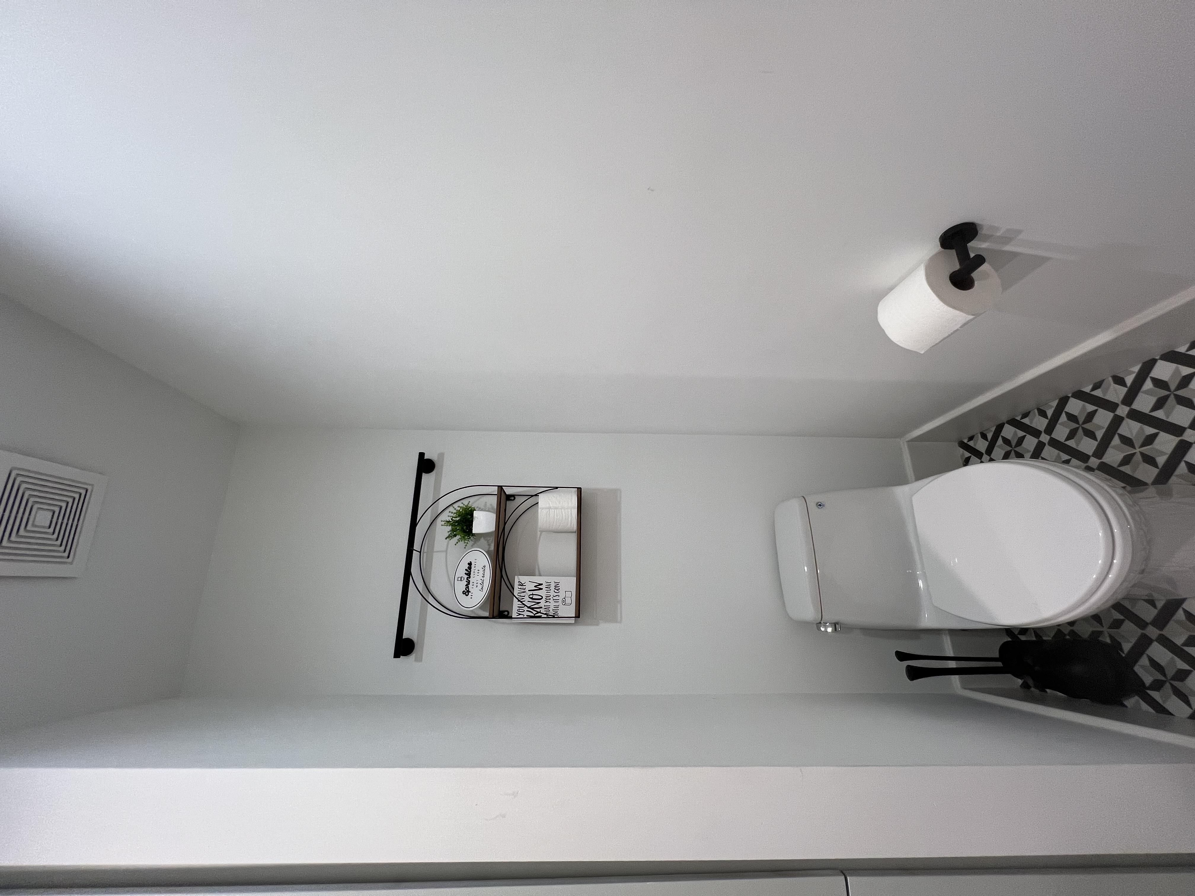 First floor toilet