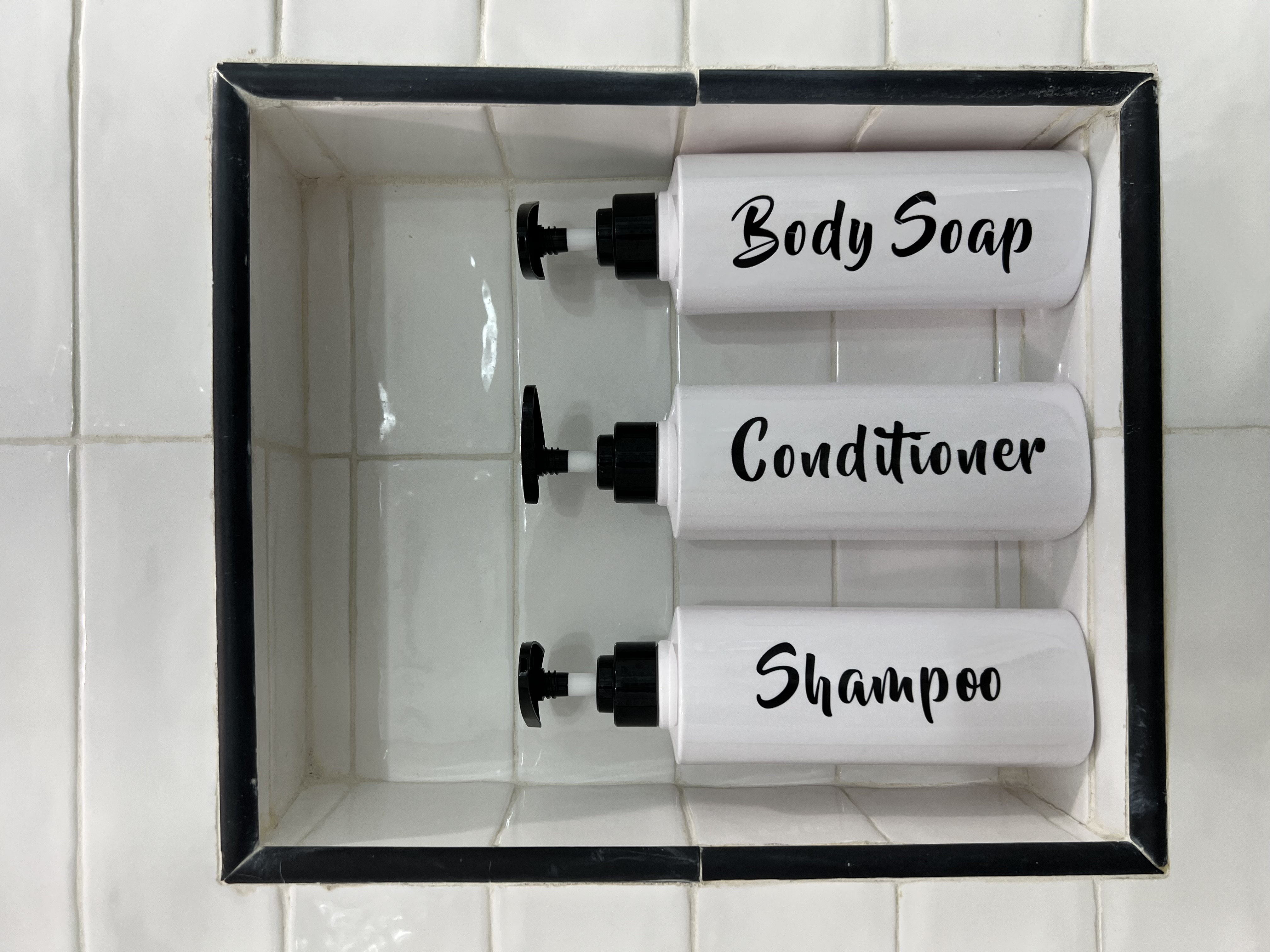 Shampoo and soap