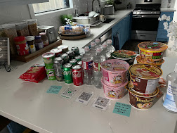 Snacks for sale